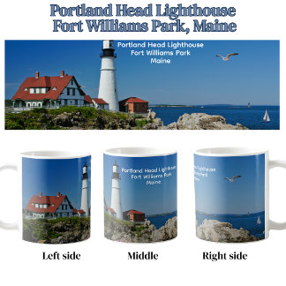 Portland Head Lighthouse Fort Williams Park Maine Coffee Mug