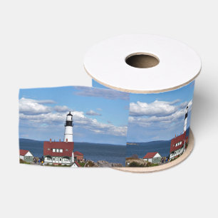 Portland Head Lighthouse Grosgrain Ribbon