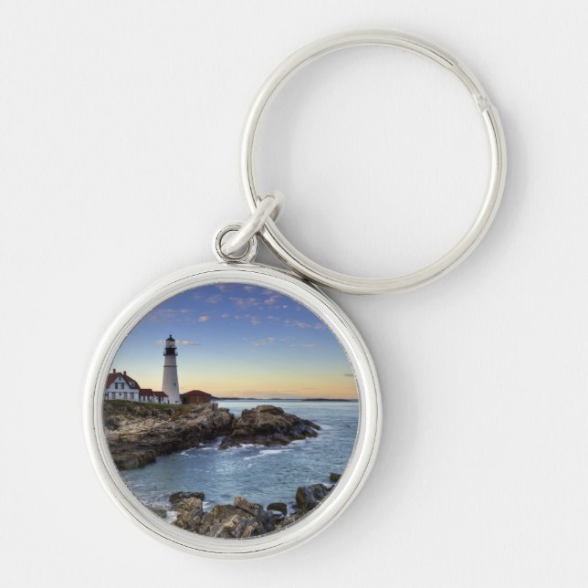 Portland Head Lighthouse Key Ring (Front)