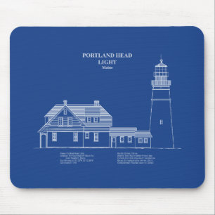 Portland Head Lighthouse - Maine – AD Mouse Mat