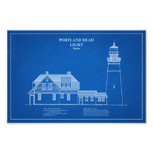 Portland Head Lighthouse - Maine – AD Photo Print