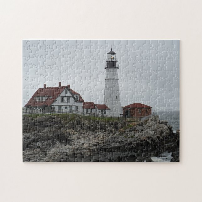 Portland Head Lighthouse, Maine Jigsaw Puzzle (Horizontal)