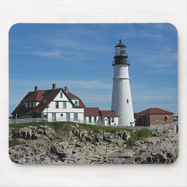 Portland Head Lighthouse, Maine Mouse Mat (Front)