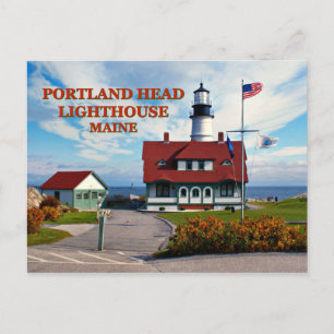Portland Head Lighthouse, Maine Postcard