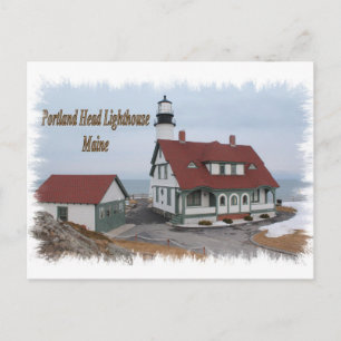 Portland Head Lighthouse - Maine Postcard