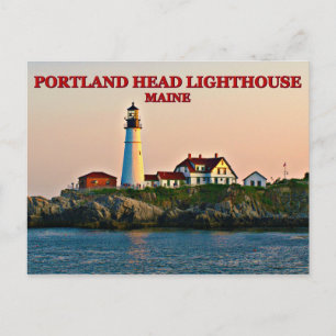 Portland Head Lighthouse, Maine Postcard