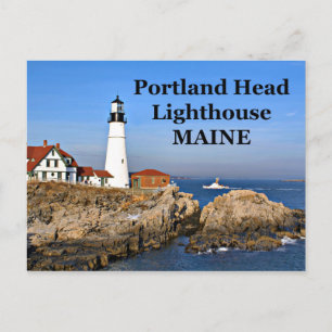 Portland Head Lighthouse, Maine Postcard