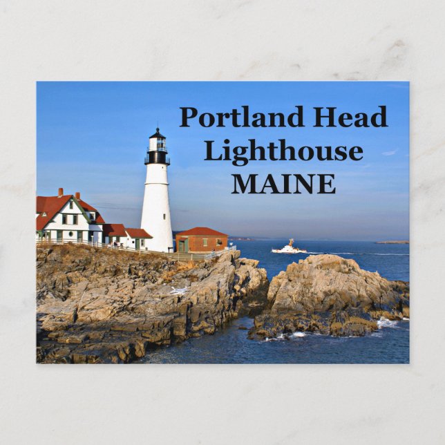 Portland Head Lighthouse, Maine Postcard (Front)