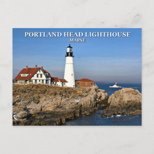 Portland Head Lighthouse, Maine Postcard