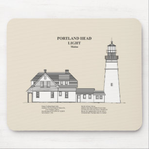 Portland Head Lighthouse - Maine - SBD Mouse Mat