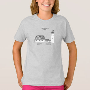Portland Head Lighthouse - Maine - SBD T-Shirt
