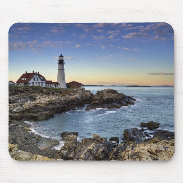 Portland Head Lighthouse Mouse Mat (Front)