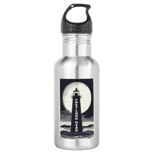 Portland Head Maine Lighthouse Moon 532 Ml Water Bottle