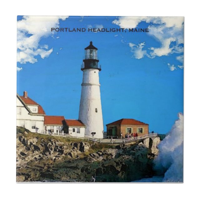 Portland Headlight, Maine Coaster (Front)