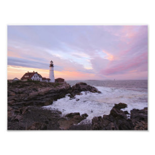 Portland Headlight Photo Print