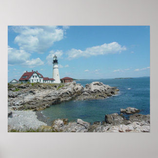Portland Headlight Poster