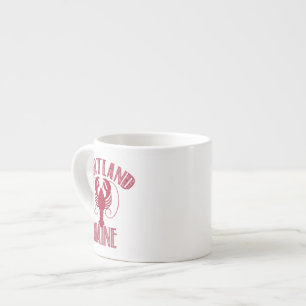 Portland Main Lobster Espresso Cup