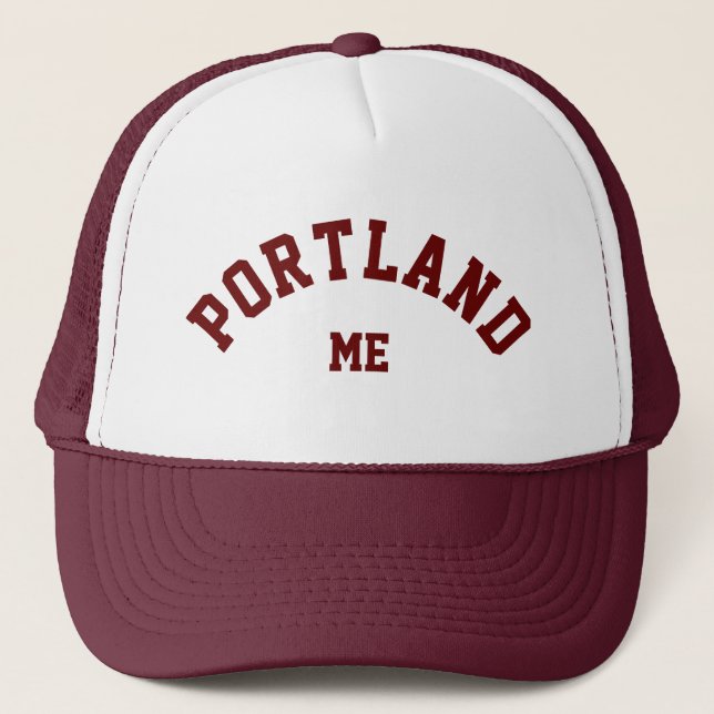 Portland, Maine Trucker Hat (Front)