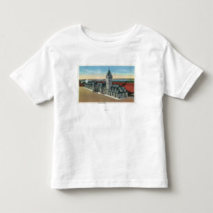 Portland, MaineExterior View of Union Station Toddler T-Shirt