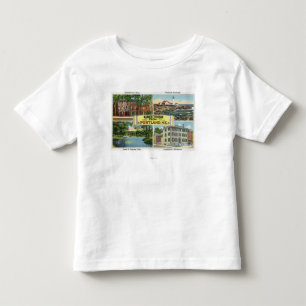 Portland, MaineGreetings From with Scenic Toddler T-Shirt