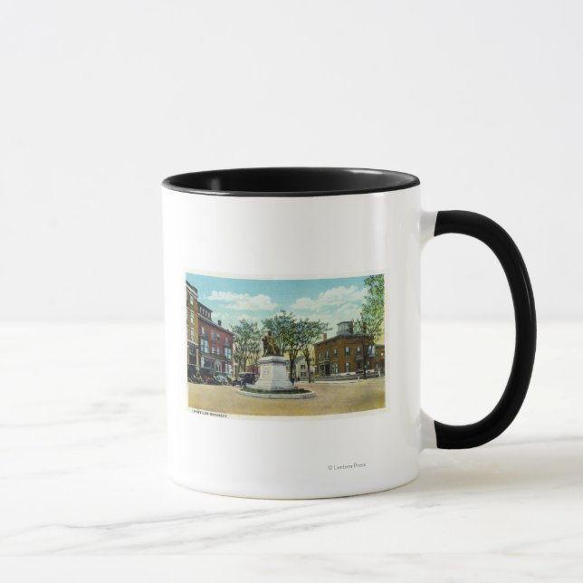 Portland, MaineLongfellow Monument and Square Mug (Right)