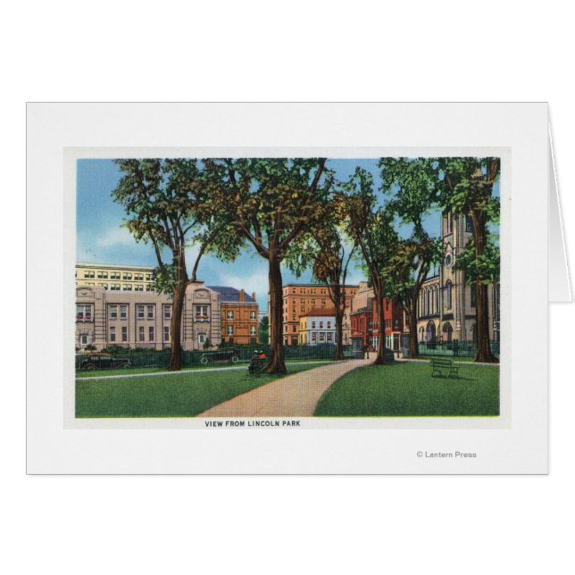 Portland, MaineScenic View from Lincoln Park (Front Horizontal)