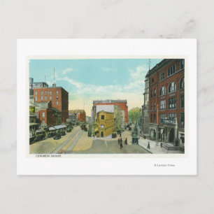 Portland, MaineScenic View of Congress Square Postcard
