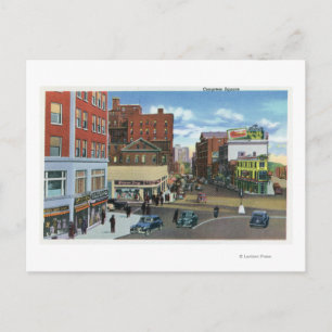 Portland, MaineView of Congress Square Postcard