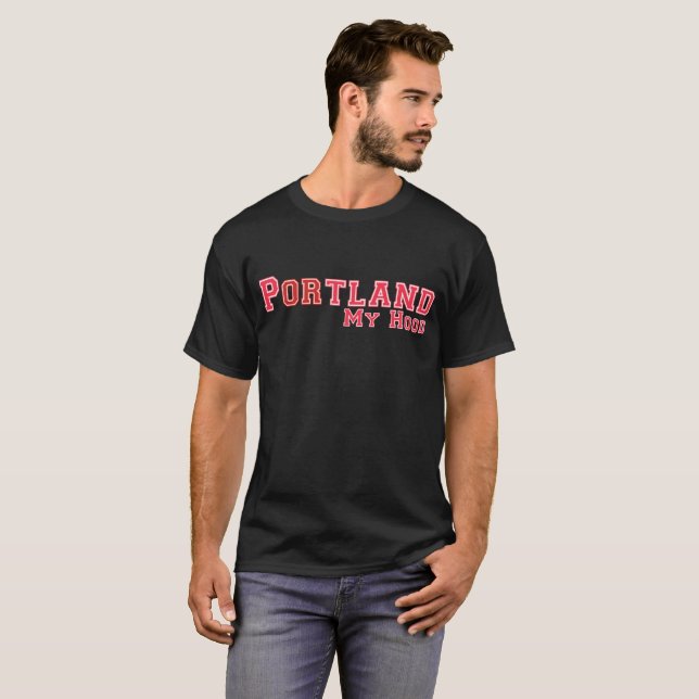 Portland My Hood T-Shirt (Front Full)