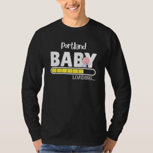 Portland Native Pride Funny State Baby Parent Mum  T-Shirt