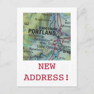 Portland New Address announcement