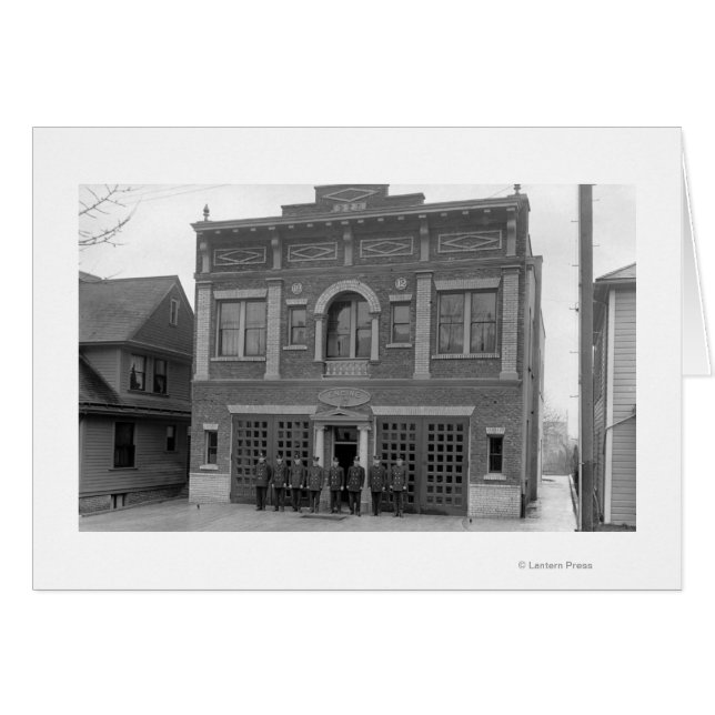 Portland, OR Fire Station #17 View Photograph (Front Horizontal)
