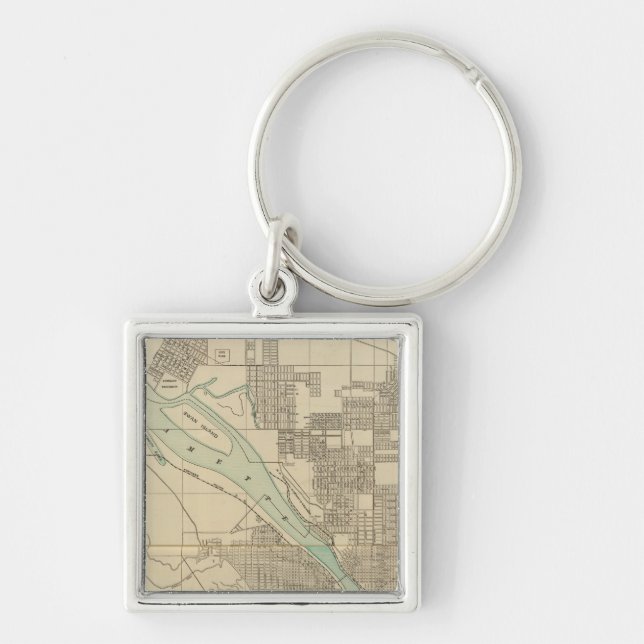 Portland, Or Key Ring (Front)