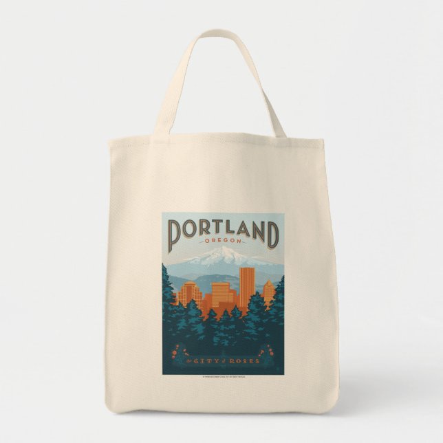 Portland, OR Tote Bag (Front)