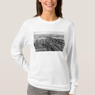 Portland, OR View of City and Hawthorne Bridge T-Shirt