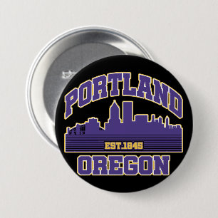 Portland,Oregon 7.5 Cm Round Badge