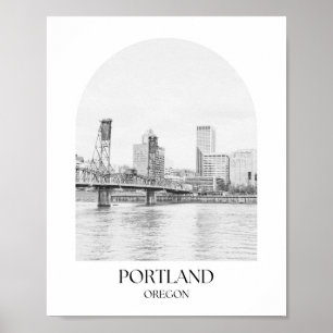 Portland Oregon Arch Photo Print