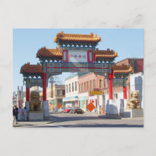Portland Oregon Chinatown Gate Postcard