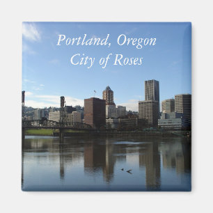 Portland Oregon - City of Roses Magnet