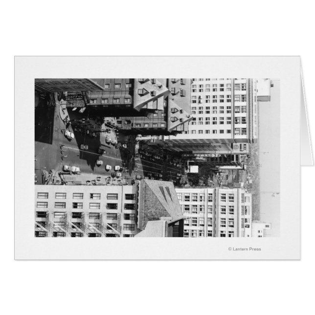 Portland, Oregon City View of 6th Avenue (Front Horizontal)