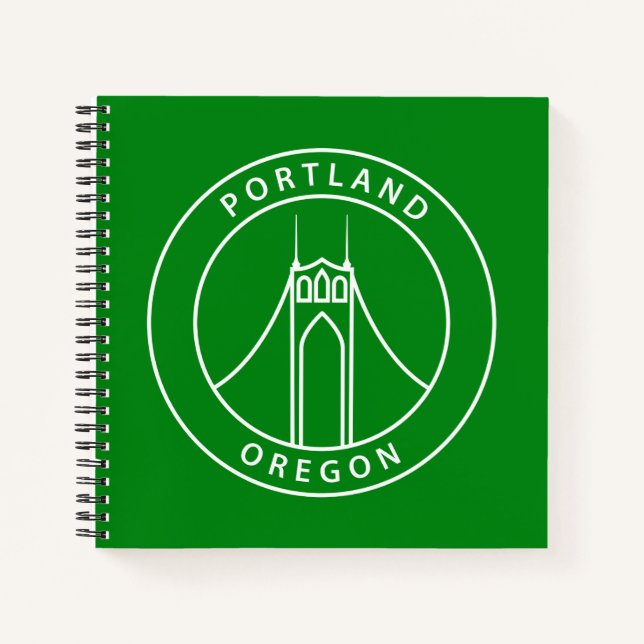 Portland Oregon Design Notebook (Front)