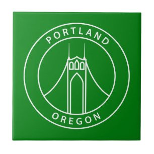 Portland Oregon Design Tile
