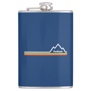 Portland, Oregon Hip Flask