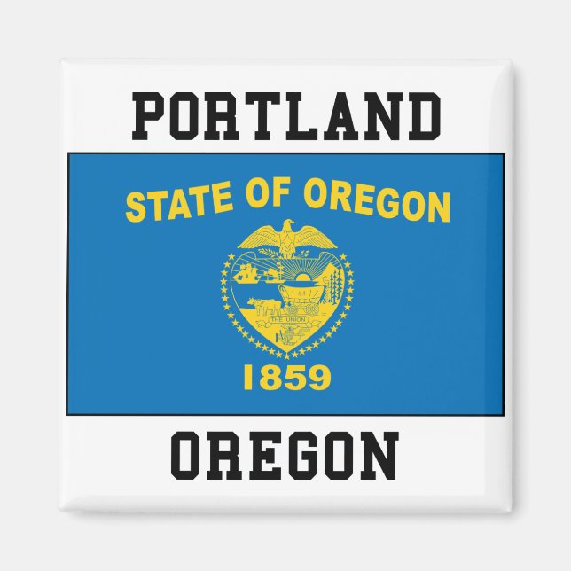 Portland Oregon Magnet (Front)