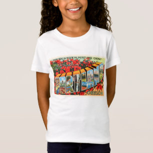 Portland Oregon OR Old Vintage Travel Souvenir T-Shirt