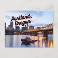Portland, Oregon Postcar Souvenir 
