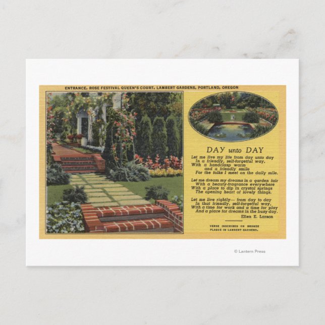 Portland, Oregon - Rose Festival Queens Court Postcard (Front)