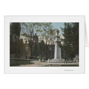 Portland, Oregon - Soldier's Monument & County