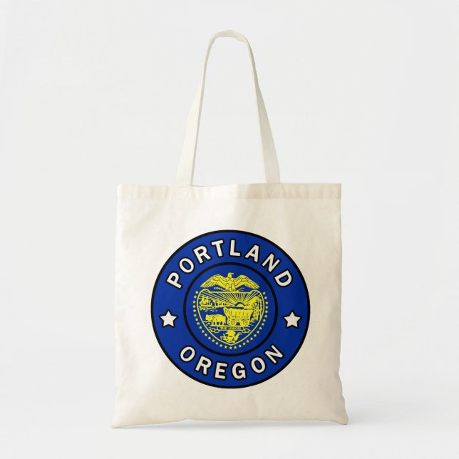Portland Oregon Tote Bag (Front)