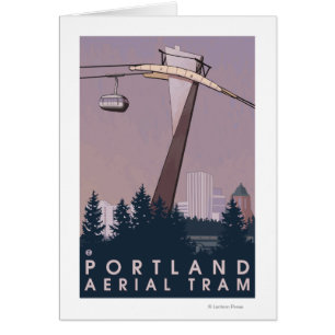 Portland, OregonAerial Tram Scene